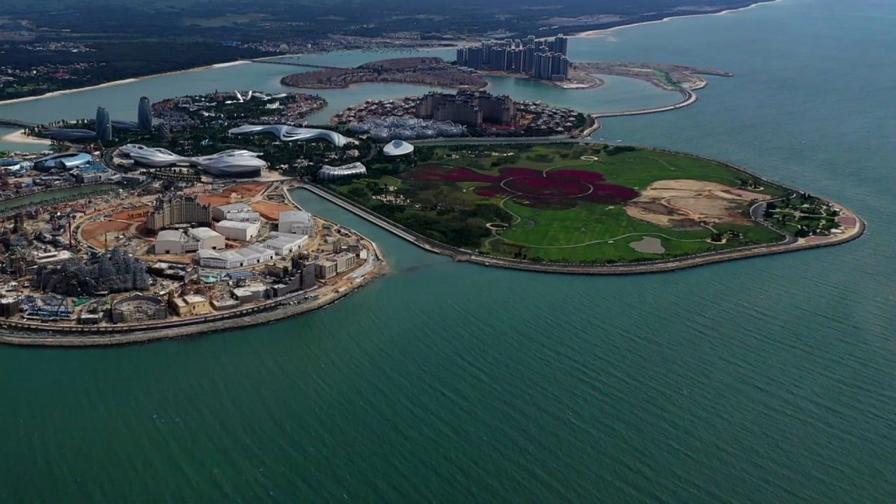 China prepares to open Hainan Ocean Flower Island, the world's largest man-made tourist isle