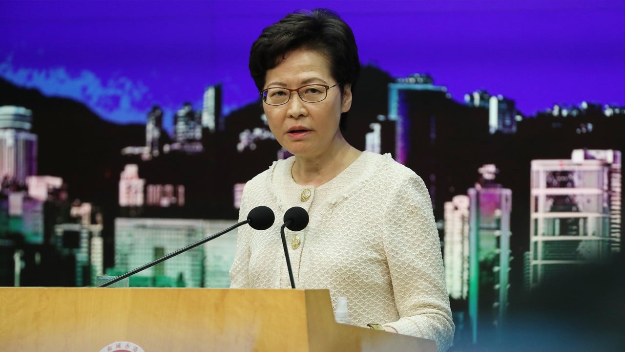 US sanctions 11 Hong Kong and mainland officials including Hong Kong’s chief executive Carrie Lam
