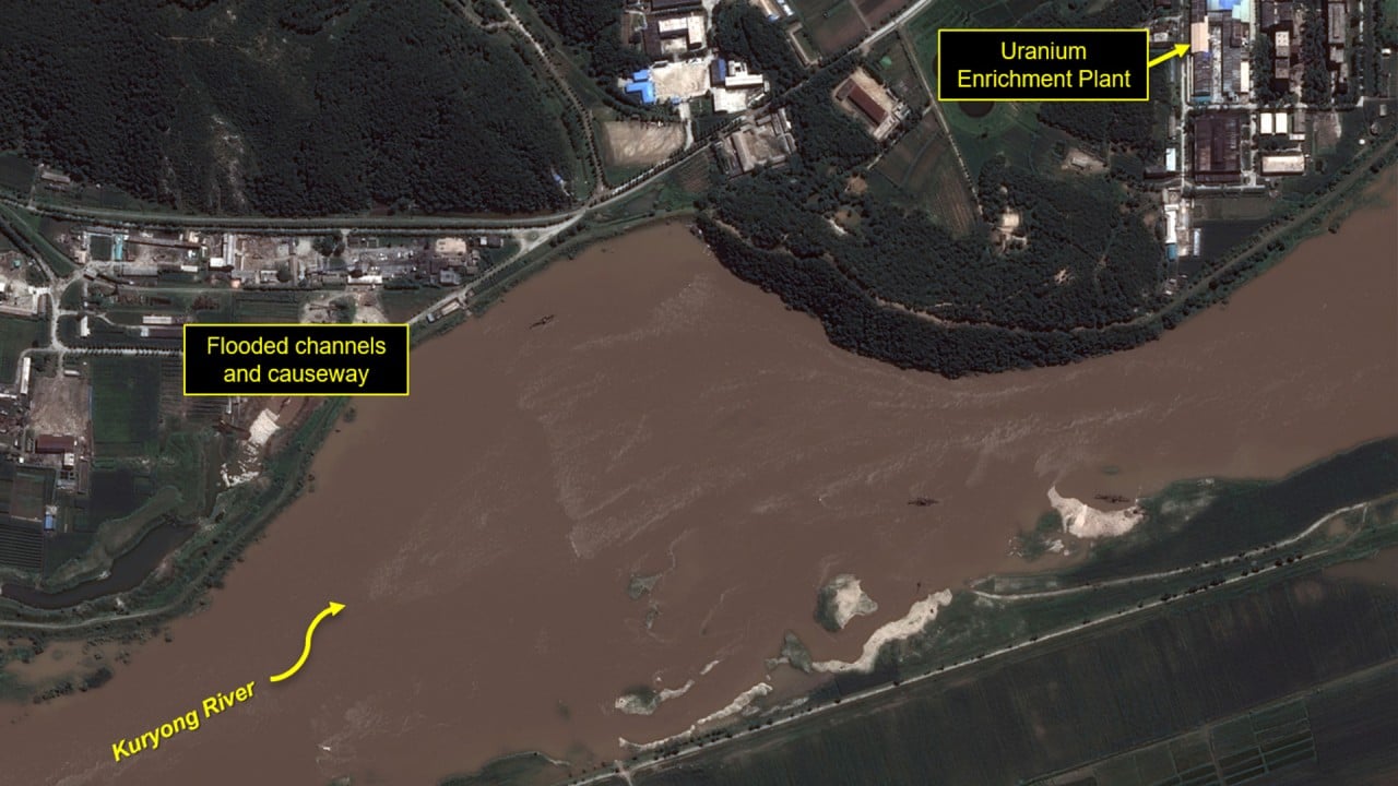 North Korea nuclear site threatened by recent flooding, says US think tank