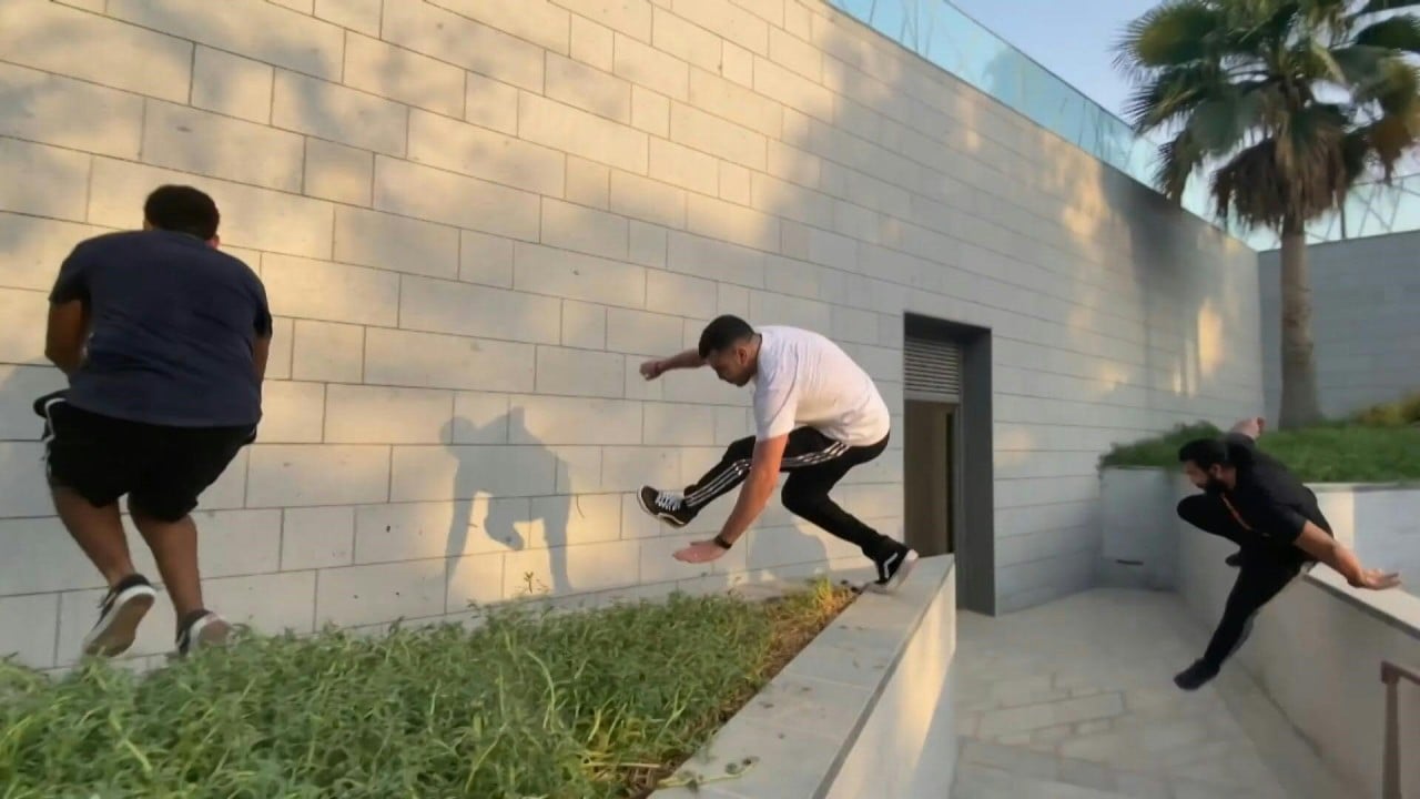 Hardcore Parkour in Doha's urban jungle
