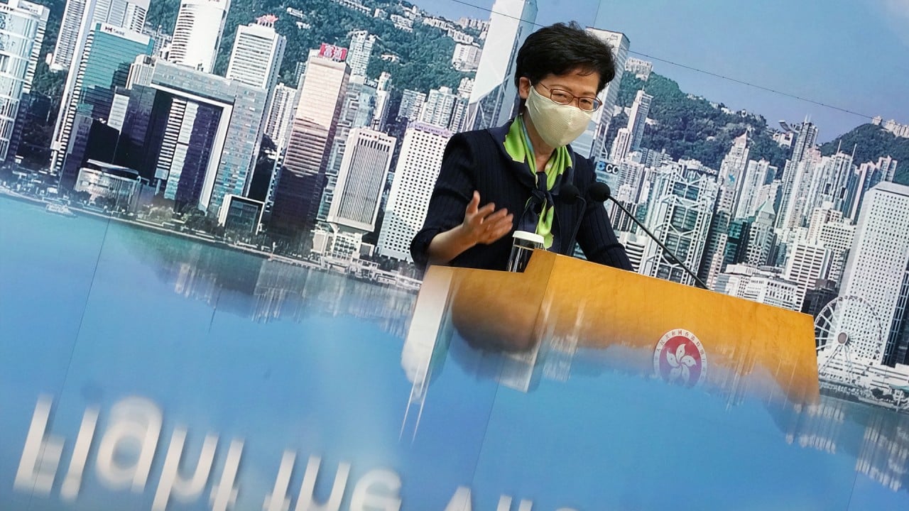 US sanctions over national security law an ‘inconvenience’, says Hong Kong leader Carrie Lam