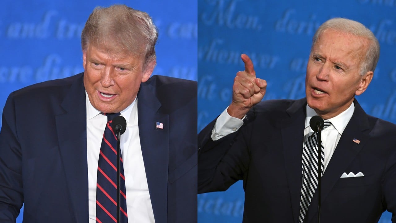Interruptions and insults dominate first Trump-Biden US presidential debate