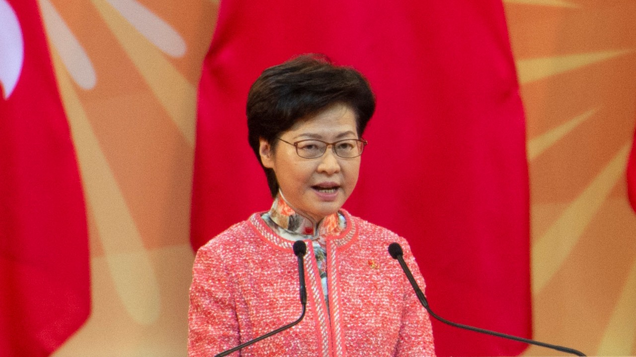 Hong Kong leader hails 'return to peace' on China's National Day