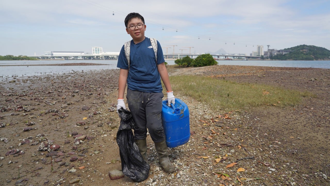 Hong Kong’s 11-year-old climate activist on a mission to urge adults help save future generations