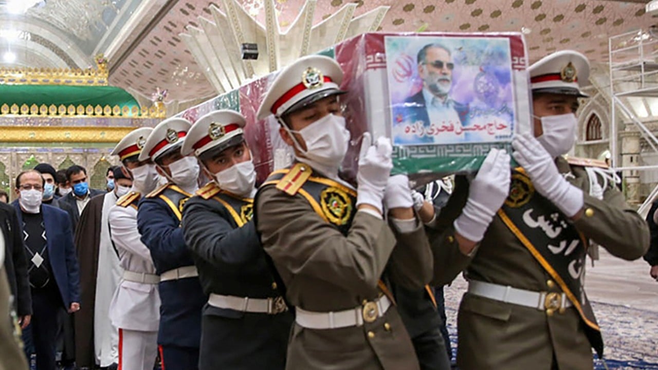 Iran vows revenge as it holds funeral for assassinated nuclear scientist Mohsen Fakhrinzadeh