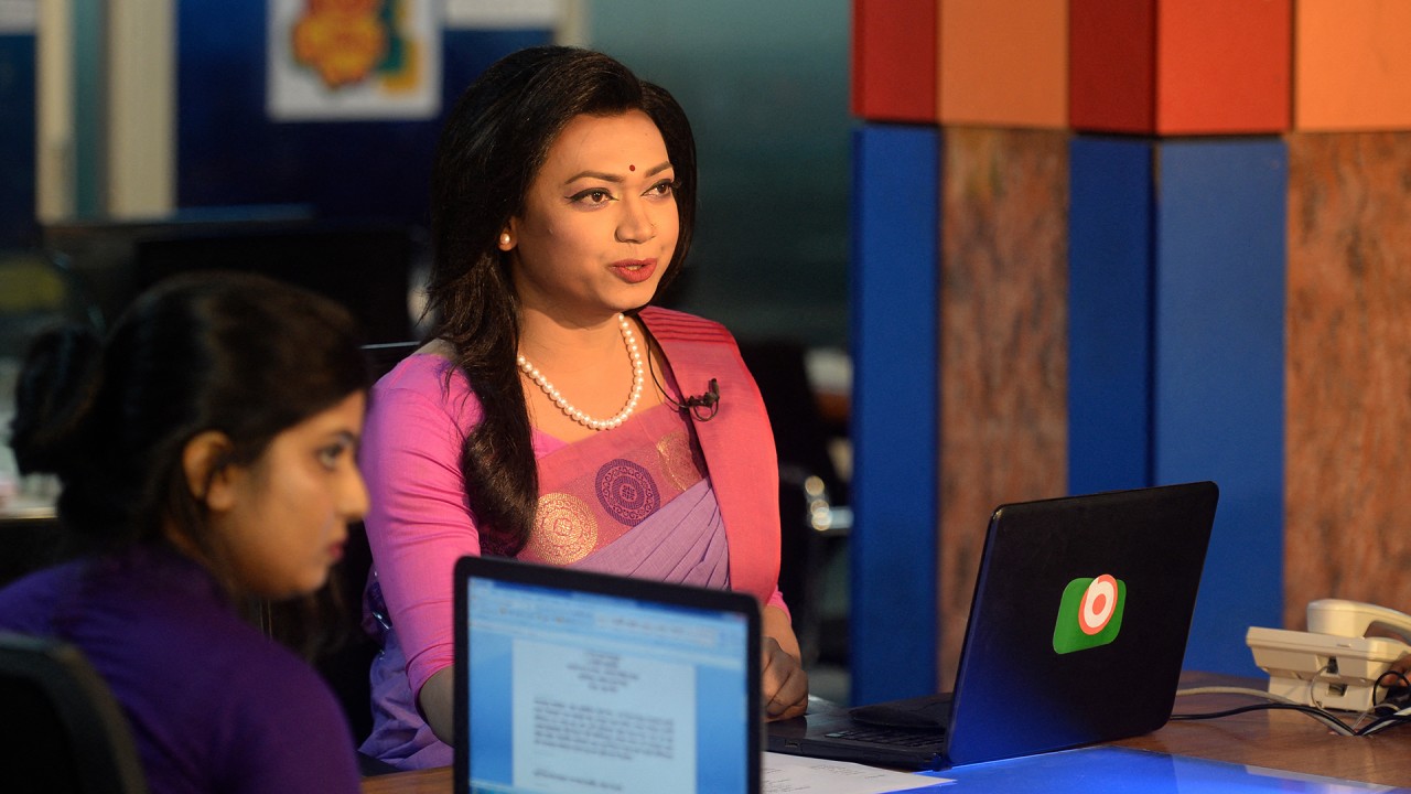 Bangladesh’s first transgender television news presenter makes debut 