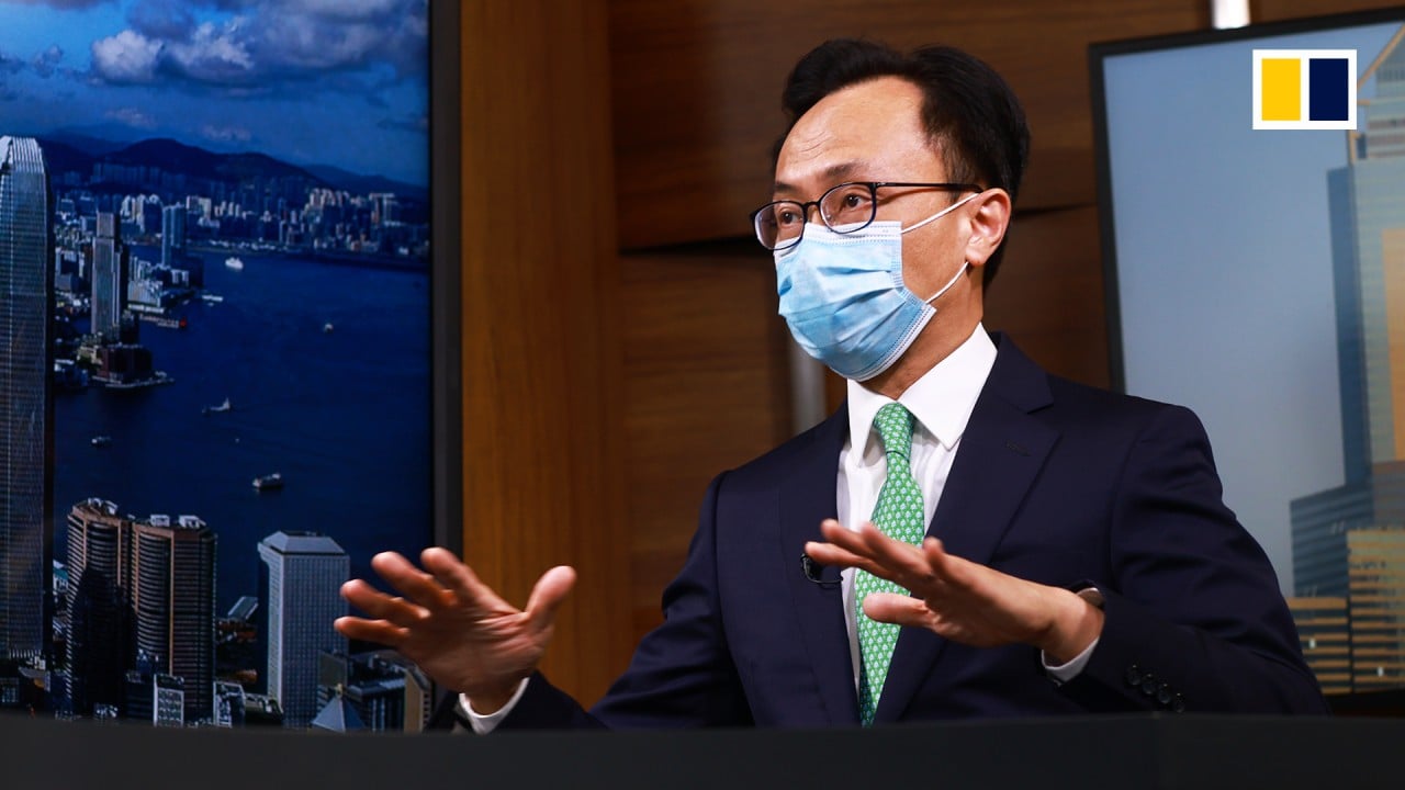 Patrick Nip addresses slow take-up rate of Hong Kong's Covid-19 vaccination programme