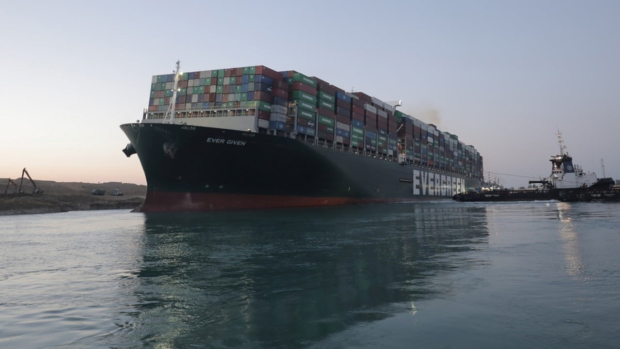 Stranded Ever Given partially refloated after blocking Egypt’s Suez Canal for nearly a week