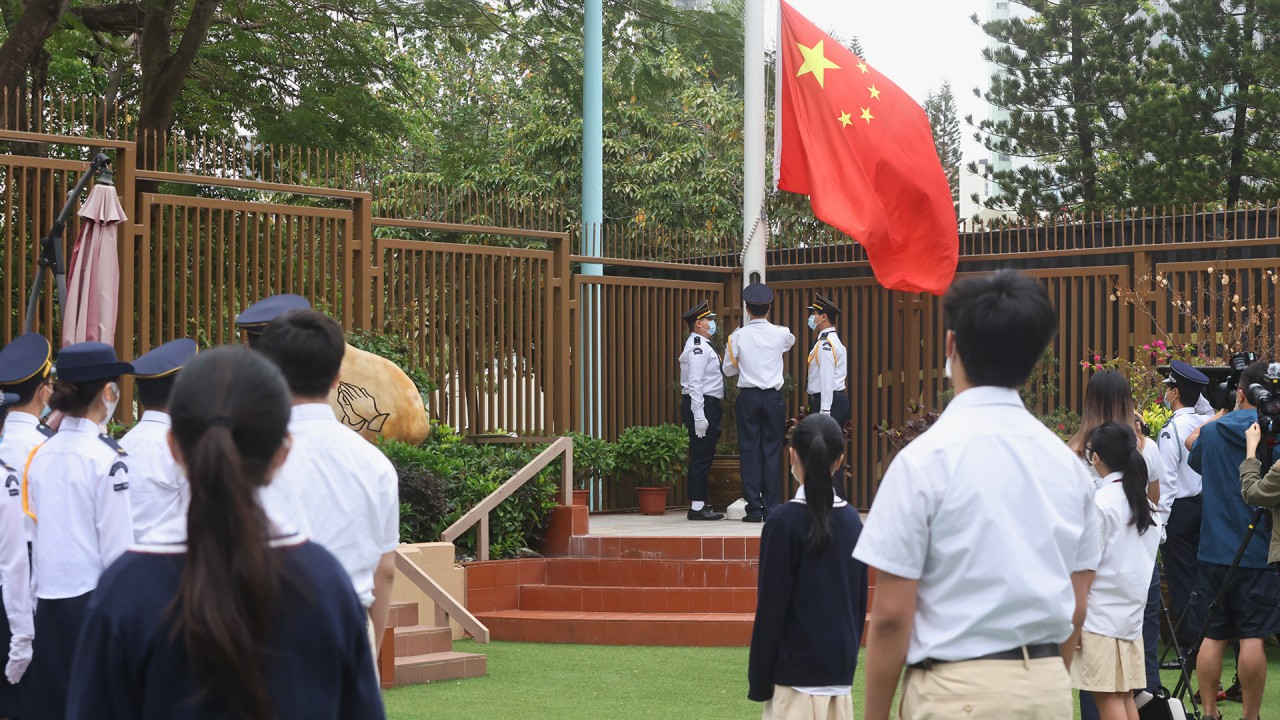 Hong Kong schools mark first National Security Education Day under security law imposed by Beijing