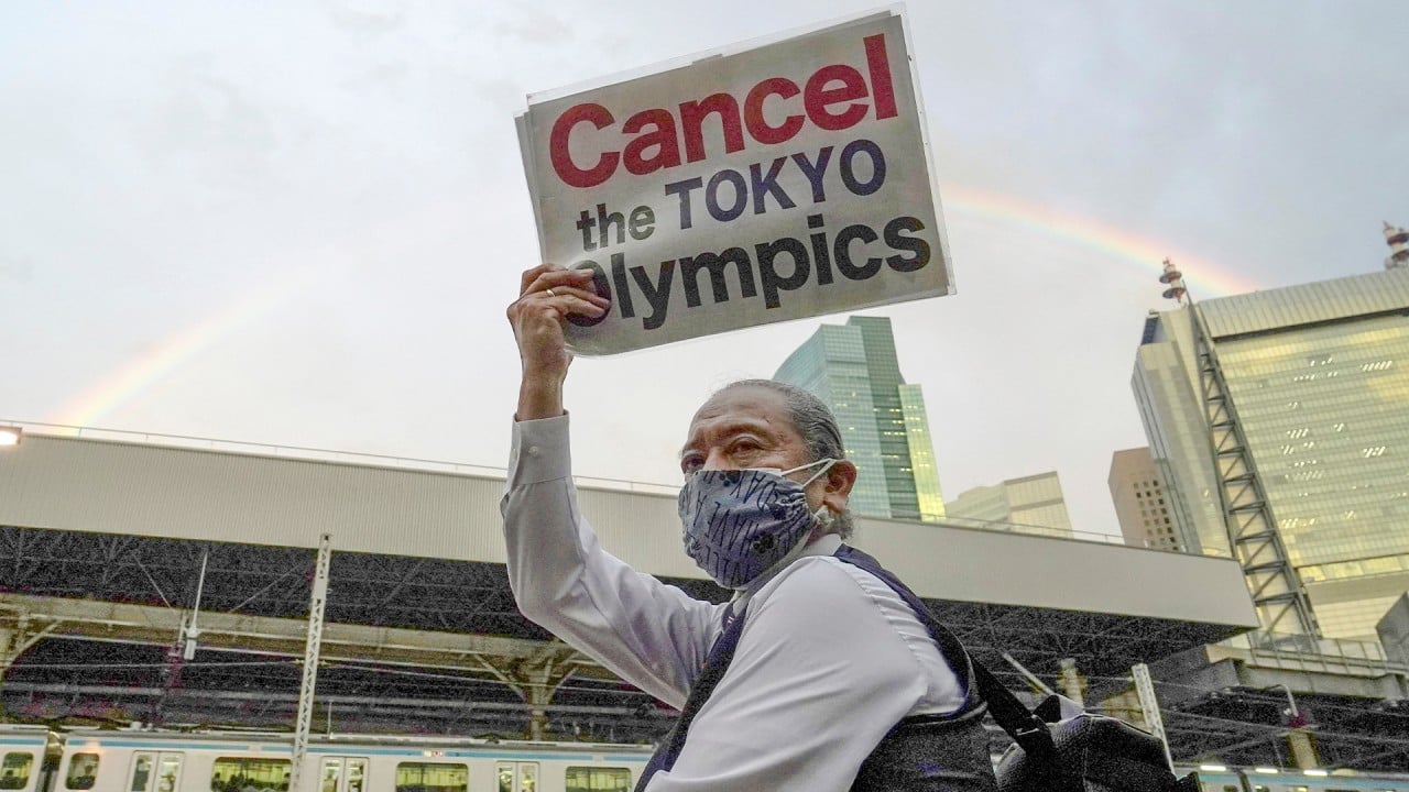 Protests grow to cancel Tokyo Olympics as Covid-19 outbreak worsens in Japan