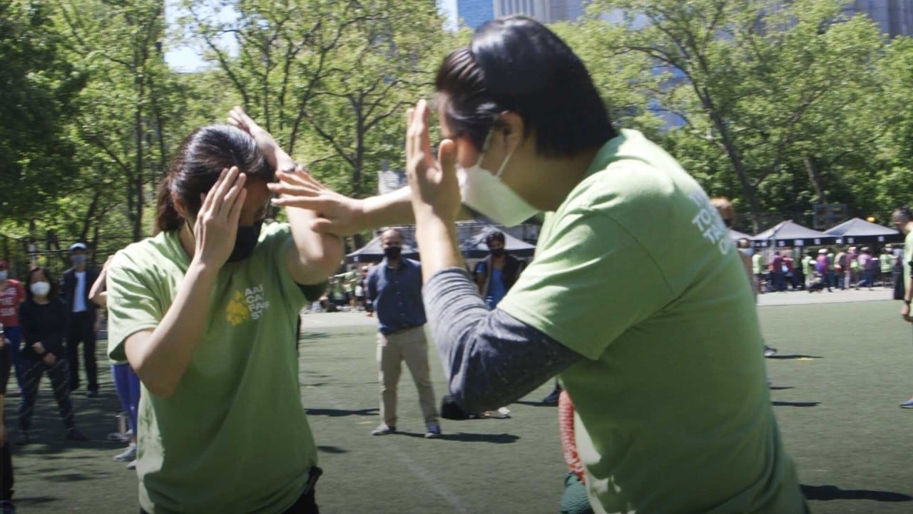 Surge in anti-Asian attacks sparks interest in self-defence classes in New York 
