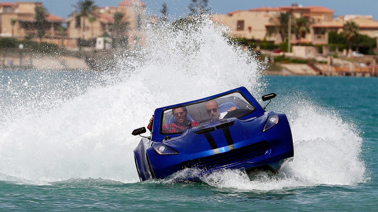 This ‘car’ can drive on water 
