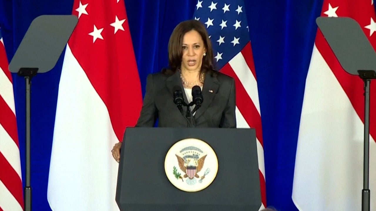 US Vice-President Kamala Harris: China continues to ‘coerce’ and ‘intimidate’ in South China Sea