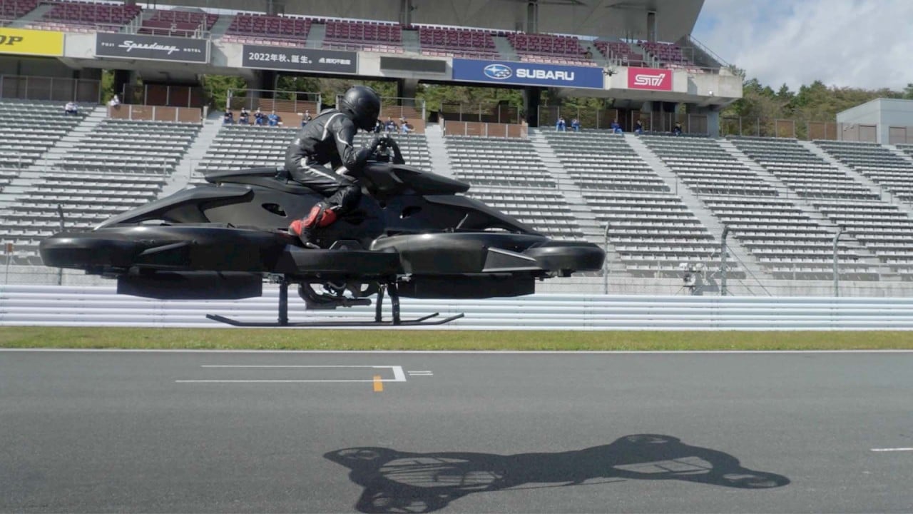 Japan’s US$700,000 hoverbike provides new toy for supercar enthusiasts