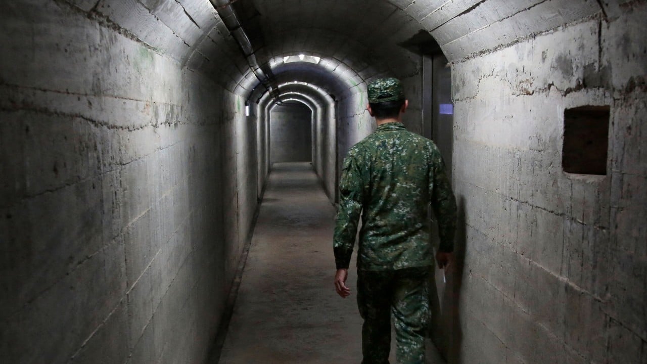War scarred bunkers on Quemoy reflect the islands’ frontline role in Taiwan Strait tension
