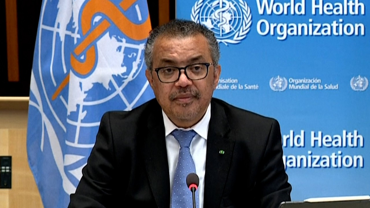 WHO chief Tedros: Covid-19 cases and deaths rising for first time in two months