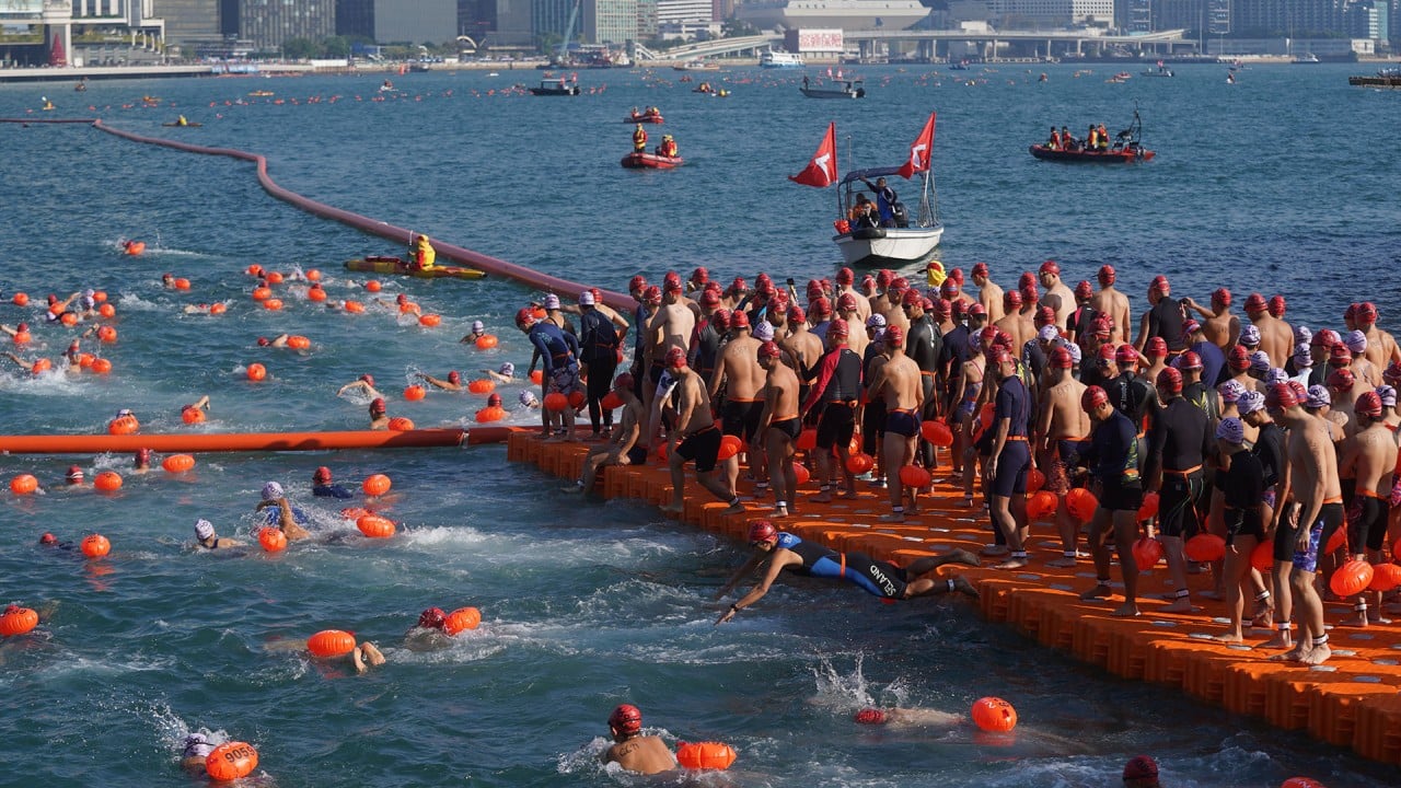 HK’s Cross Harbour swim makes comeback  
