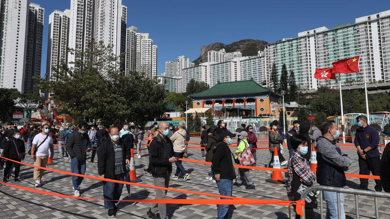 Hong Kong imposes toughest social-distancing rules yet as Covid-19 caseload hits another record high