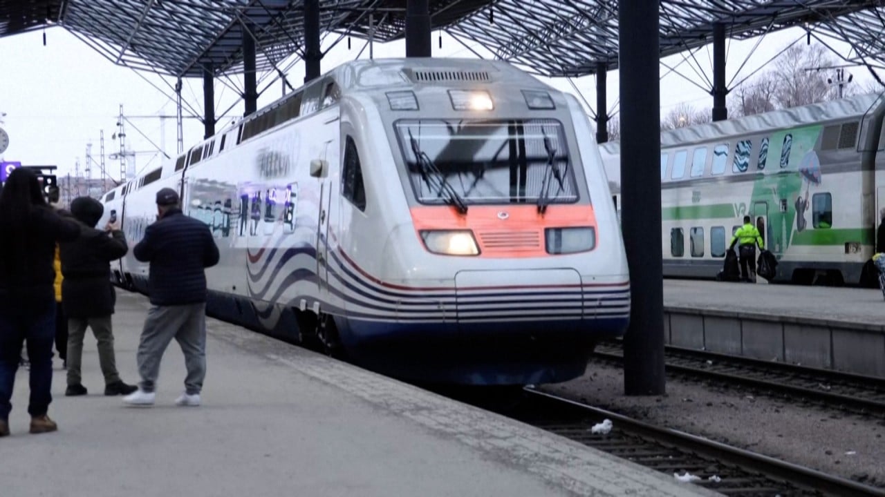 Last train service linking Russia and EU suspended over Moscow’s invasion of Ukraine
