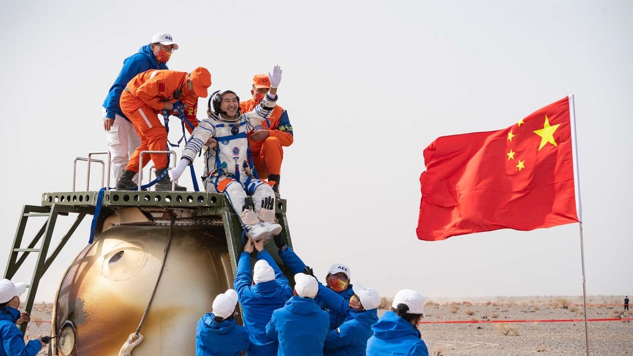 Shenzhou 13 astronauts return to Earth after 6 months on China’s longest space mission yet 