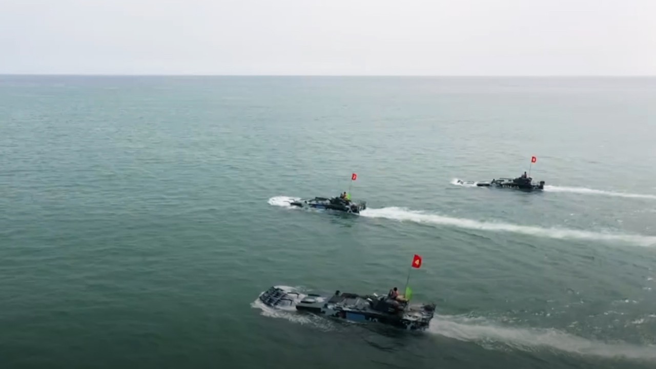 Chinese People’s Liberation Army releases propaganda navy training video ahead of 73rd anniversary