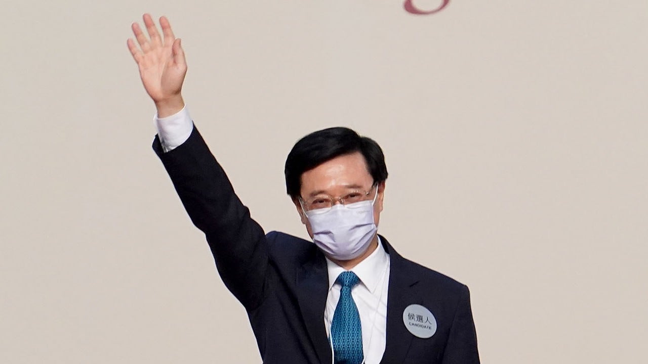 Hong Kong’s Election Committee picks John Lee as city’s next chief executive in one-man race