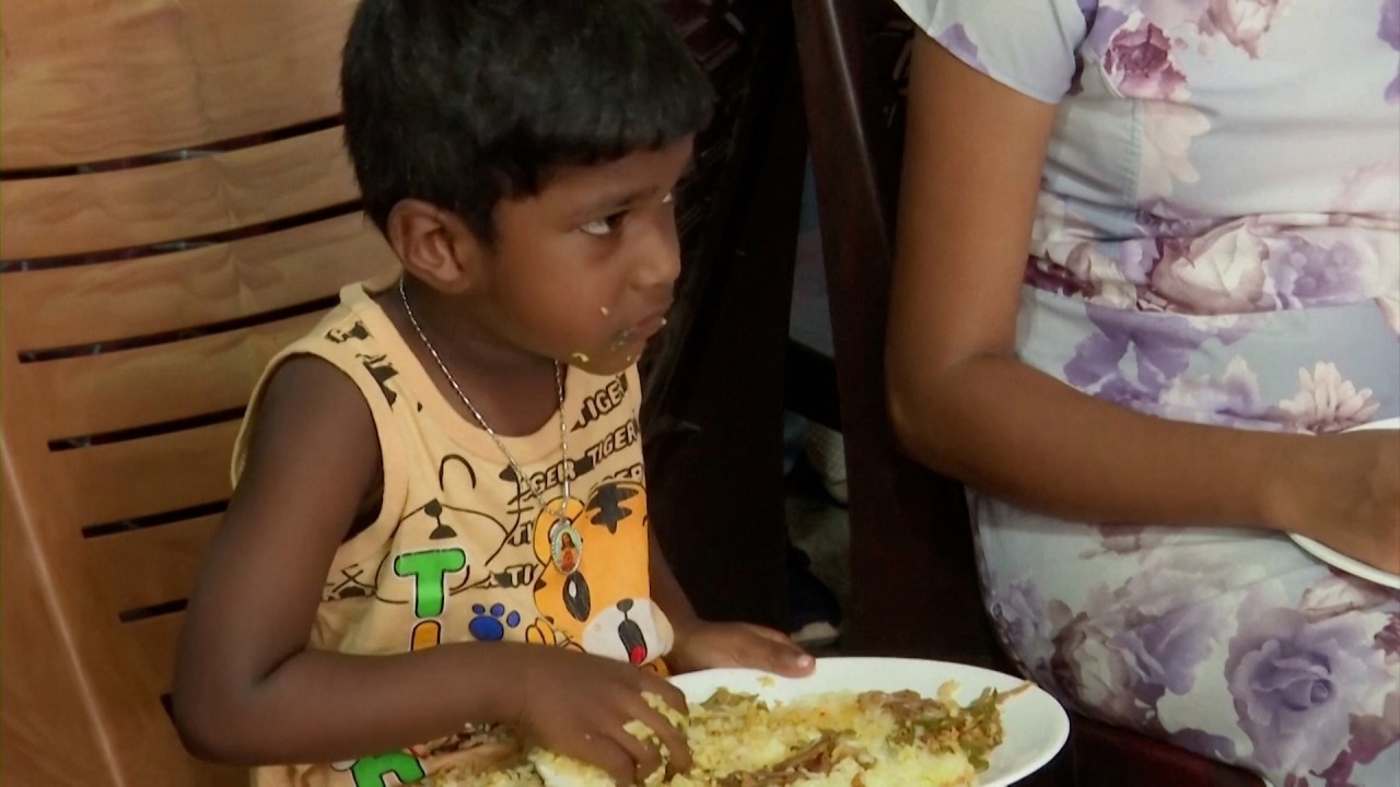 ‘Come and eat’: Sri Lanka soup kitchen opens its doors to the hungry