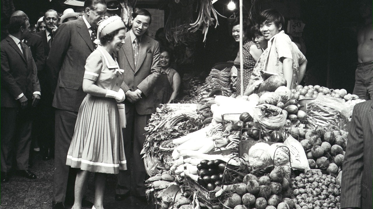 When Queen Elizabeth visited Hong Kong and mainland China