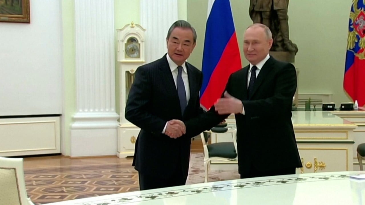 China and Russia reaffirm ‘rock solid’ ties at meeting in Moscow