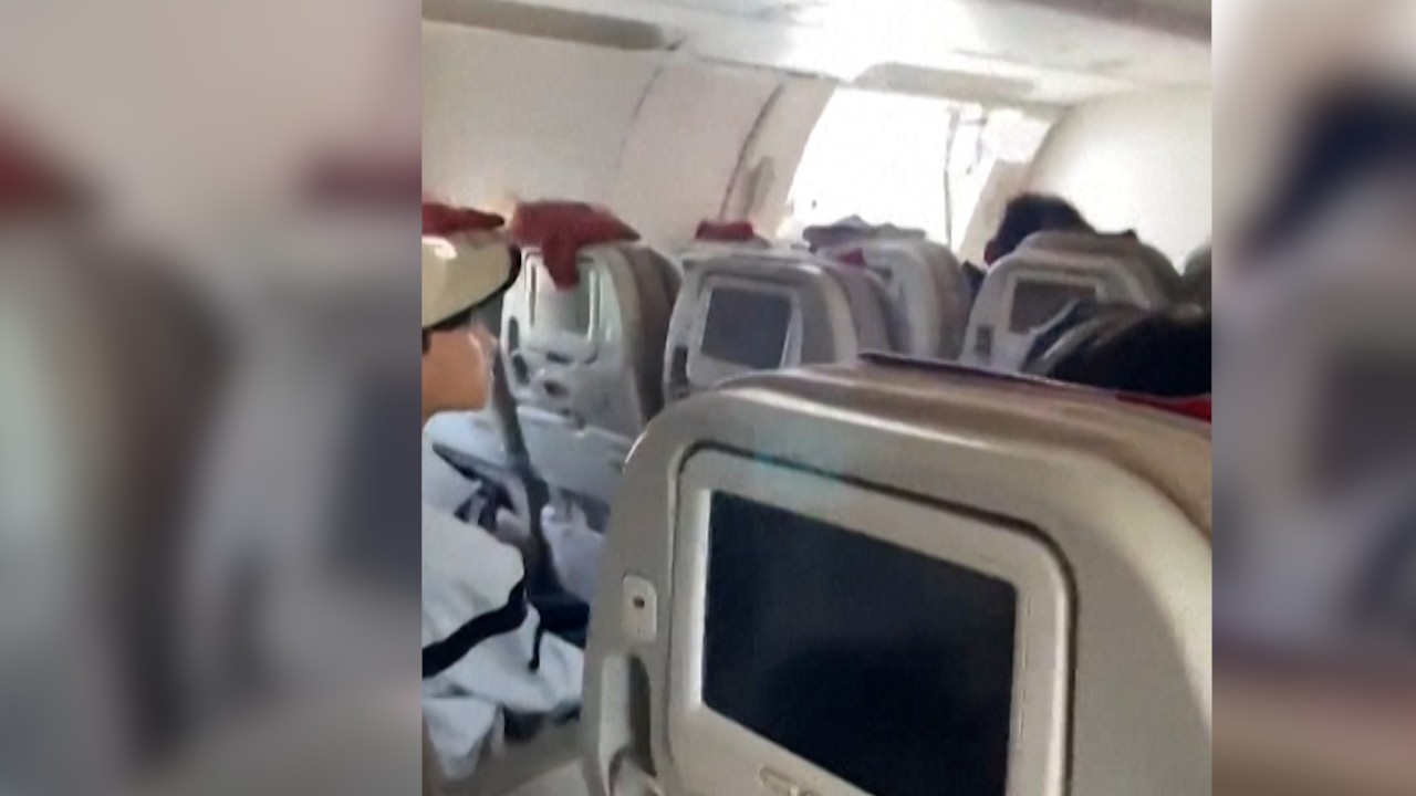 Aeroplane door opens mid flight aboard South Korean Asiana jet