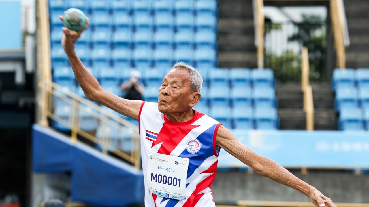 Aged 105, Thai athlete in league of his own at World Masters Games