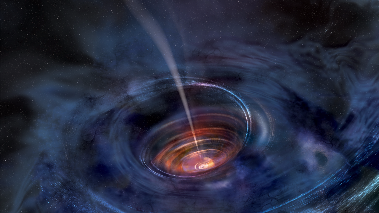 Sleeping black hole swallows star and is now bursting out X-rays 