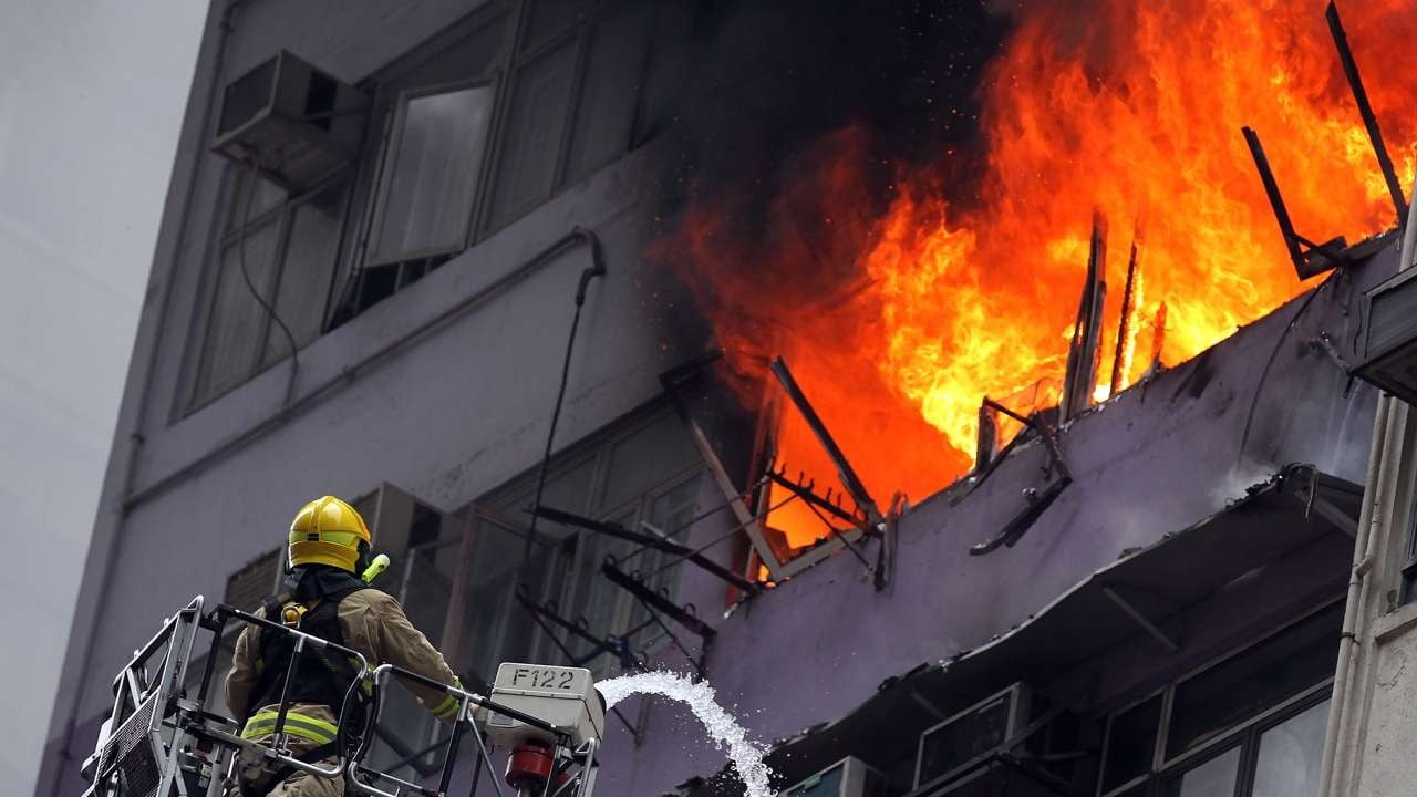 New | Search under way for cause of third-alarm fire in Hong Kong residential building | South China Morning Post