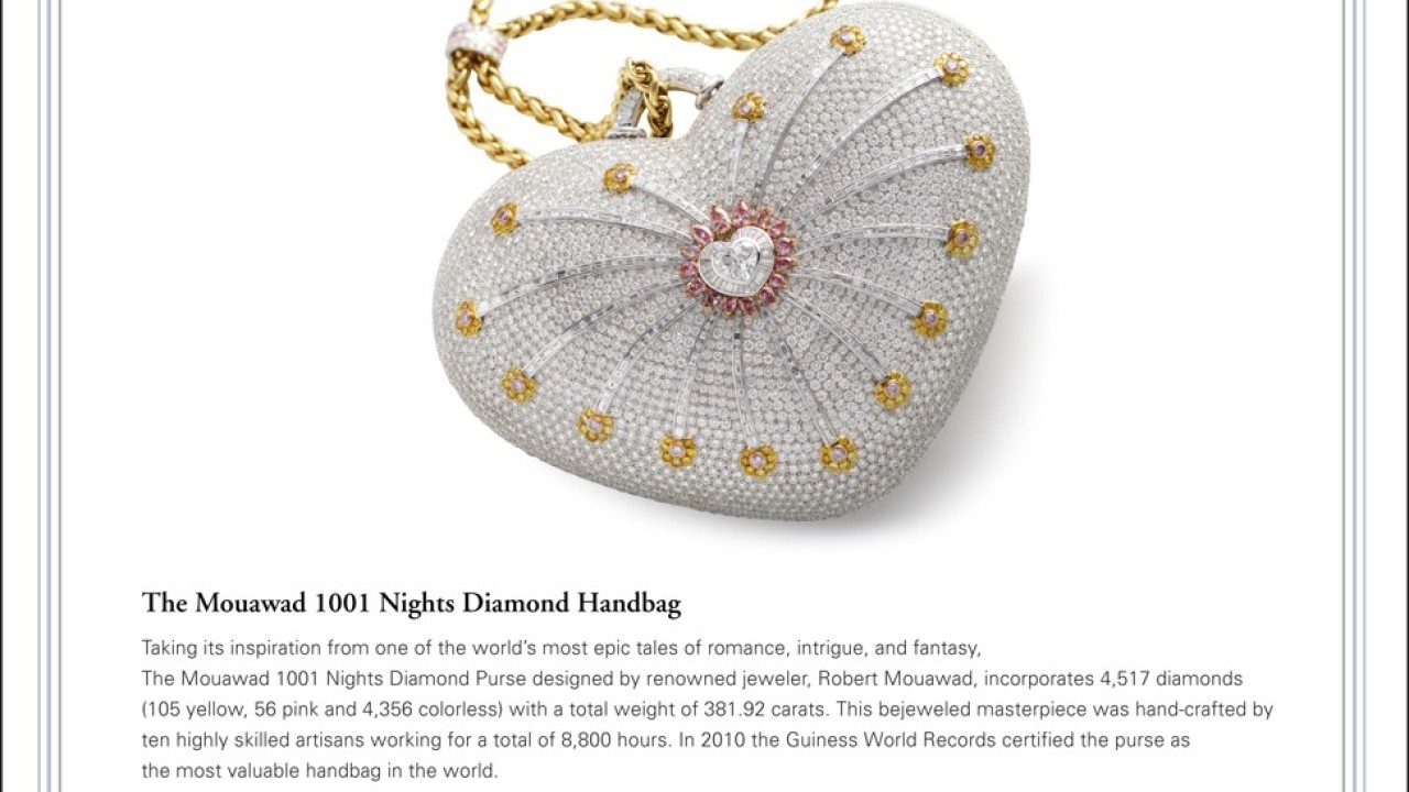 World s most expensive handbag on show at Christie s Hong Kong and it could be yours for a few million dollars South China Morning Post