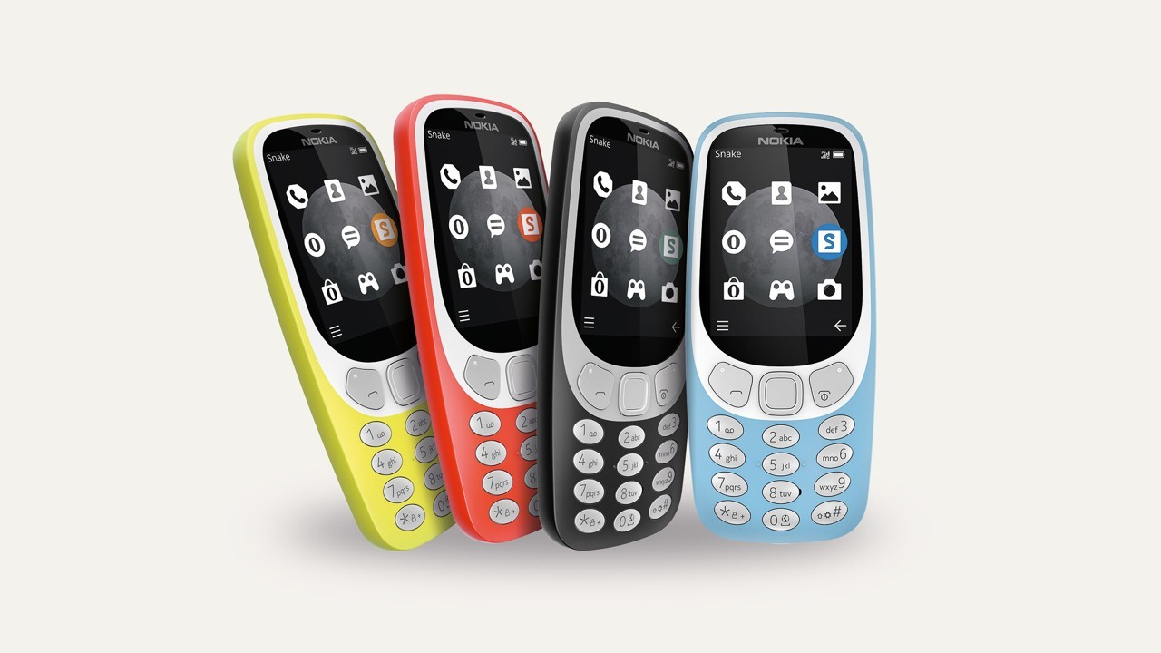 Nokia 3310 Blue Nokia orange
