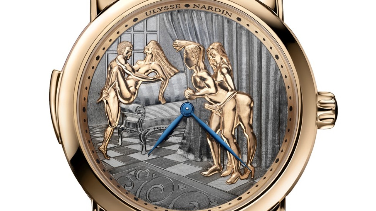 Ulysse Nardin s erotic watches show link between sex and new