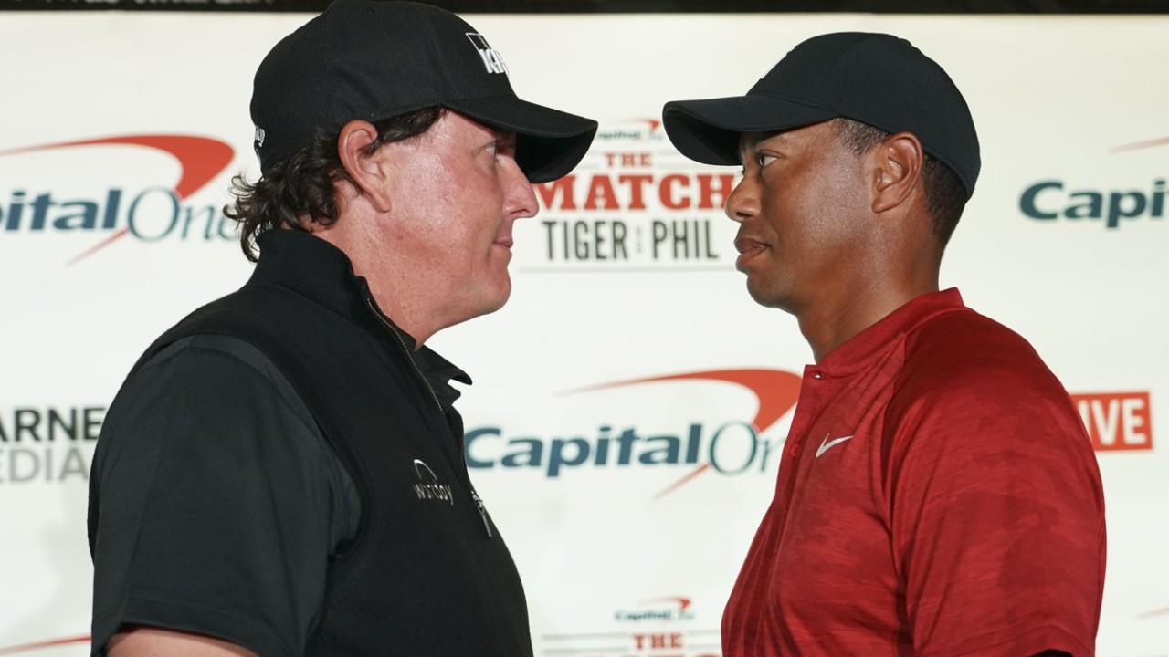 Tiger phil sale match channel