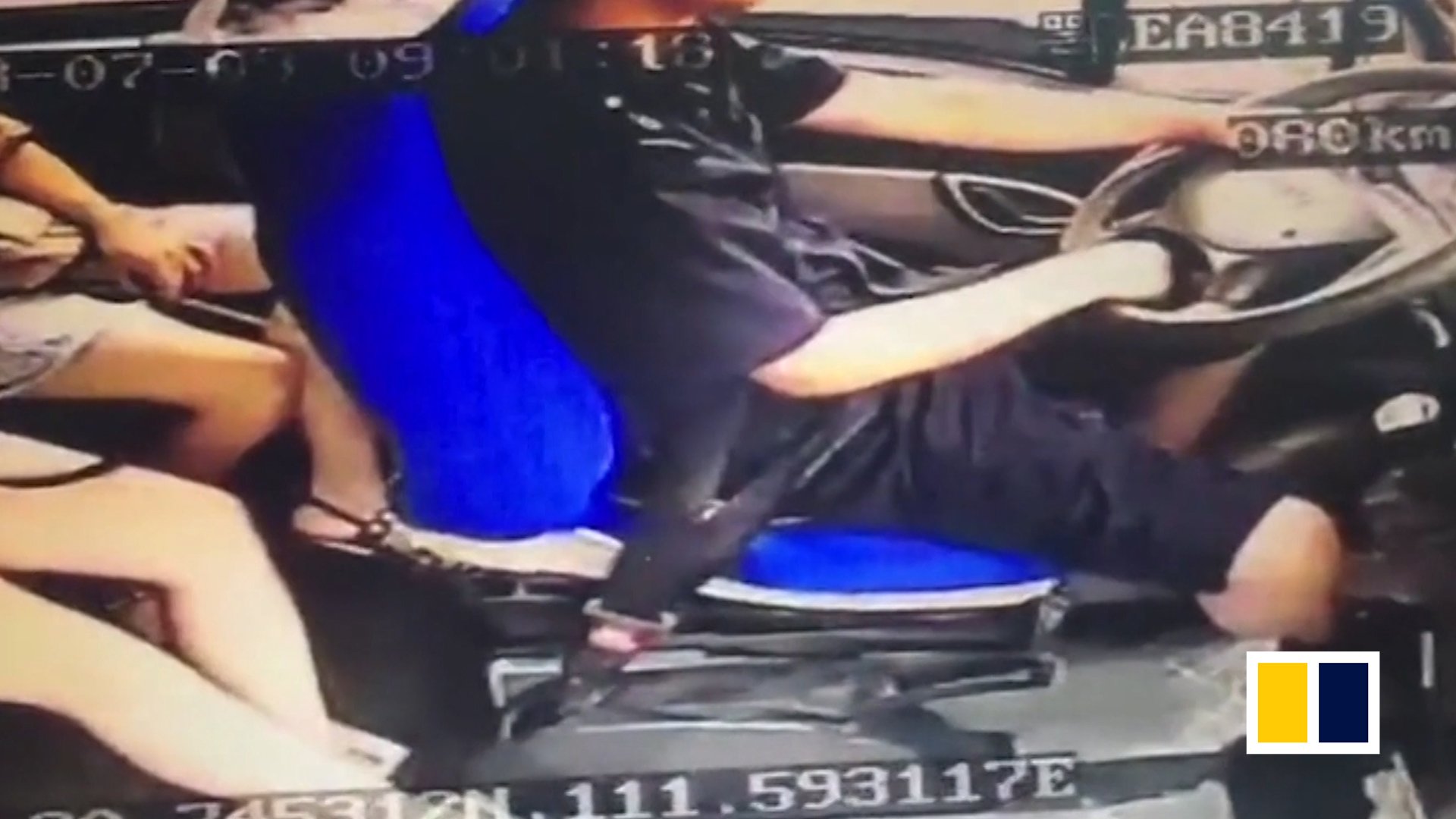 Heroic driver stops coach safely after being injured, saving 16 passengers